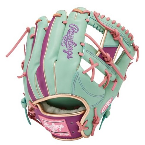 최정글러브 - 롤링스 Rawlings 야구 연식 글러브 내야수용 우투용 HOH PRO Wizard GR4HW2CN52MG 4색상, 민트