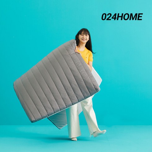 024홈 국민토퍼 매트리스 10cm 슈퍼싱글, 차콜그레이, 1개