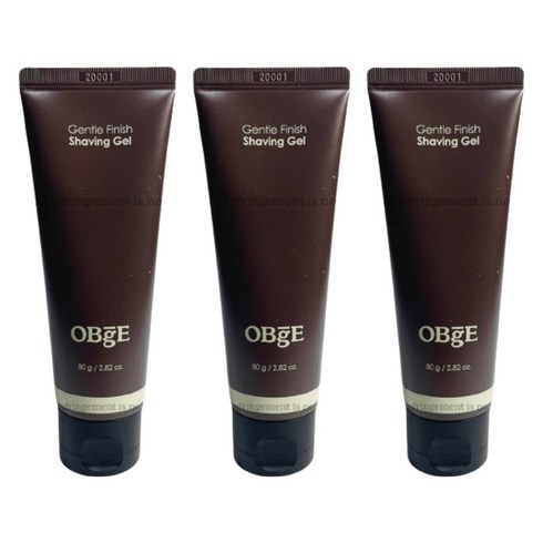 1+1+1 오브제 젠틀 피니쉬 쉐이빙젤 80g, 1+1+1  오브제 쉐이빙젤, 1개