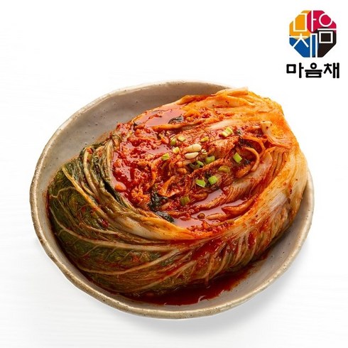 김치5kg - [마음채] 프리미엄 포기김치 5kg, 1개