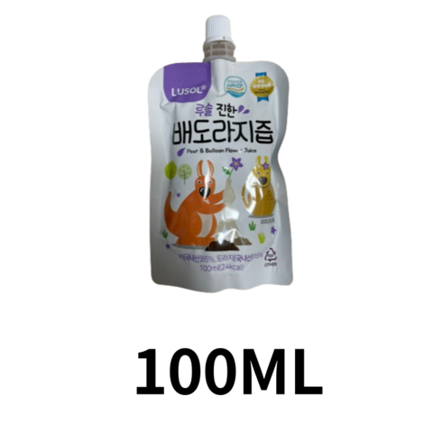 루솔이 만든 진한 배도라지즙 선물세트, 0.      진한 배도라지즙, 100ml, 40개