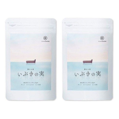 IBUKINOMI 이브키노미 2개 (60알x2) 편안한 밤을 위한 영양제, 60개