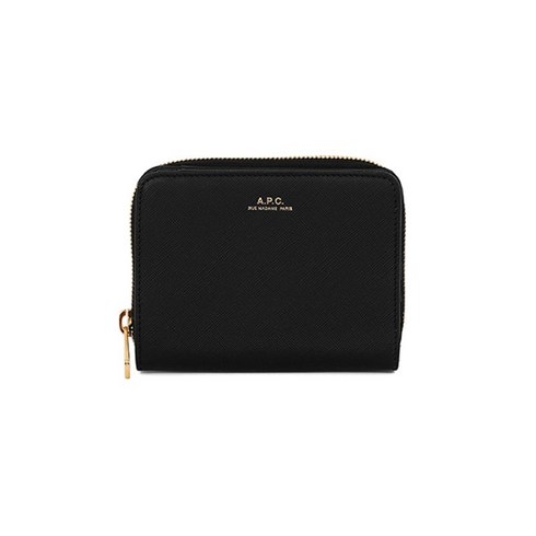 아페쎄 아페쎄 PXBJQ F63029 LZZ BLACK EMMANUELLE 엠마뉴엘 사피아노 콤팩트 반지갑