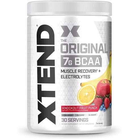 싸이베이션 Scivation 엑스텐드 Xtend BCAA 30serving Fruit Punch, 400ml, 1개