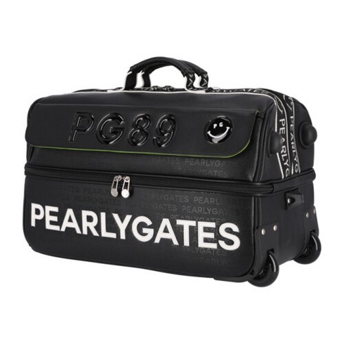 파리게이츠 파리게이츠백 KQF 521C1BG652_BK 여성 로고패턴 프린트 휠 보스턴 백, 00F