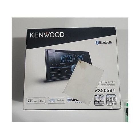 Kenwood DPX505BT 블루투스 CD 플레이어 Car 스테레오 Pandora AM FM Sirius USB