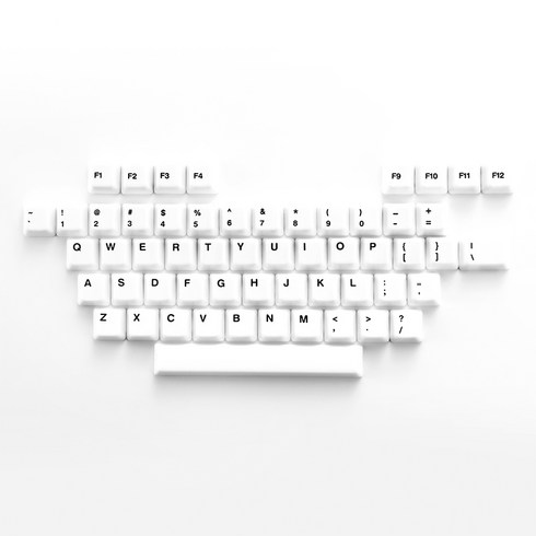 Cerakey 세라키 키캡 도자기 세라믹 키캡 A세트 Ceramic Keycaps, 무각인, 핑크