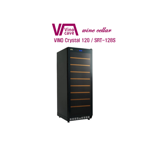 [VINOCAVE] 와인셀러 비노케이브 VINO Crystal 120(SRT-128S) 78-128병 보관 / 구매전 필수상담 050-5235-1001