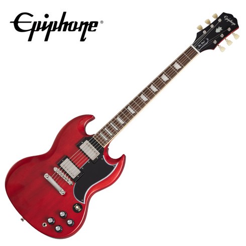 Inspired By Gibson<br />Epiphone 1961 Les Paul SG Standard – Aged 60s Cherry / 에피폰 레스폴 SG 스탠다드 (EIGC61SGACHNH1), *, *, *”></a>
                </div>
<div class=