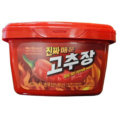 노브랜드고추장 - 노브랜드 진짜 매운 고추장, 1개, 500g