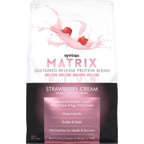 matrix:pehooppin/ros - Matrix5.0 Orange Cream 5 Pounds, Strawberry Cream