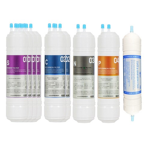 아쿠아프리미엄 정수기필터 (11인치/한방향/1년/TCR) LSC, 1개