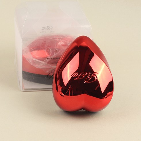 리파 하트 브러쉬 refa heart brush, 레드, 1개