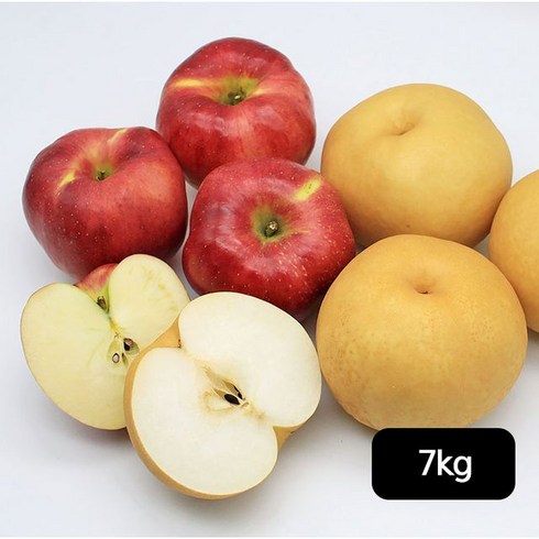 열매나 열매나 못난이 햇 사과 3kg+ 배4kg(총 7kg), 단일옵션