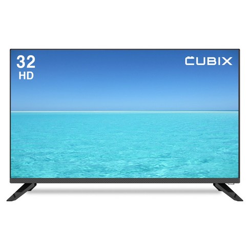 큐빅스 81cm 32인치 HD LED TV IPTV, LE-321H, 스탠드형, 택배배송