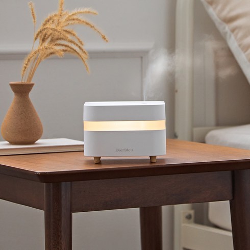 에버블루 무드 멜로우 탁상용 무선 미니 가습기, 에버블루 무드멜로우 가습기 EH001
