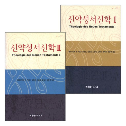 신약성서신학 세트(전2권), 단품