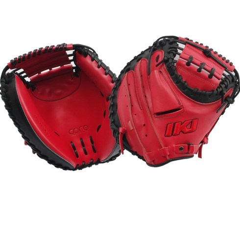인코자바 CR CM-ST M(RD/BK)22 34인치 포수 야구 미트 글러브