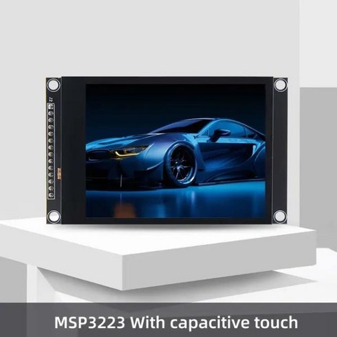 임베디드레시피 - SPI TFT LCD 스크린 다채로운 IPS 정전식 터치 디스플레이 모듈 ILI9341 240*320 IPS Esp32 및 Arduino, capacitive touch