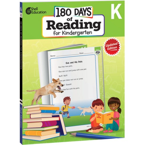 180daysofreading - (영문도서) 180 Days of Reading for Kindergarten 2nd Edition: Practice Assess Diagnose Paperback, Shell Education Pub, English, 9798765918029