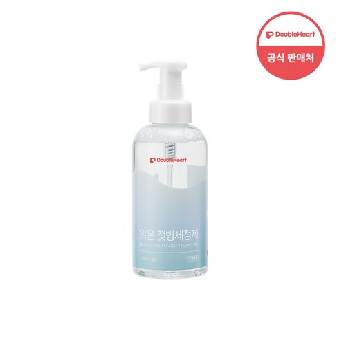 더블하트 거품형 맑은 젖병세정제(용기)720ml, 2개, 720ml