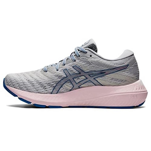 아식스 ASICS 여성용 Gel-Kayano Lite 2 러닝화 썬더 블루/블레이징 코랄 운동화 남여공용 런닝화