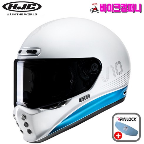 HJC 홍진헬멧 V10 TAMI MC2(블루) 풀페이스 오토바이 바이크 헬멧, L