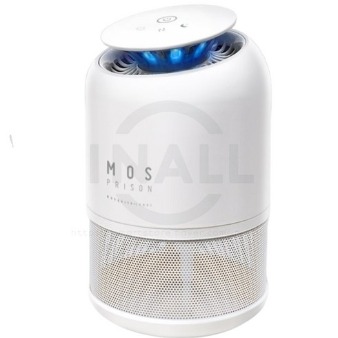 INALL LED 흡입식 모기퇴치기 그레이 모기포충기, 1개