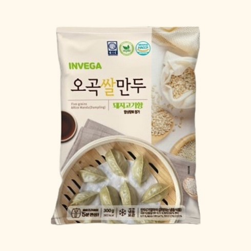 오곡쌀만두 돼지고기향300g (1봉) _효성식품, 1개, 300g