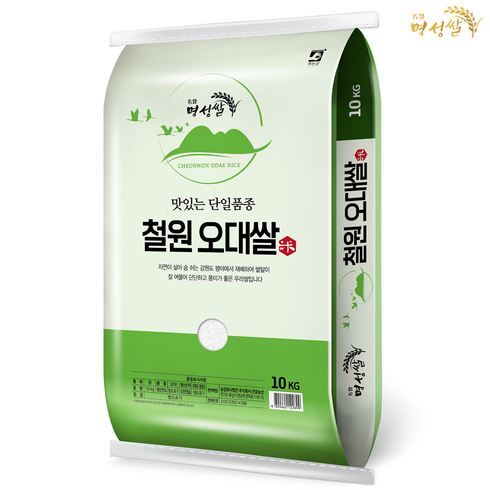 철원오대쌀 10kg10kg - 명성쌀 철원오대쌀, 1개, 10kg