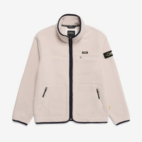 2023년 가성비 최고 n224ufj940 - [국내매장품] 내셔널지오그래픽 코버스 하이넥 경량 플리스 집업 L BEIGE N224UFJ940