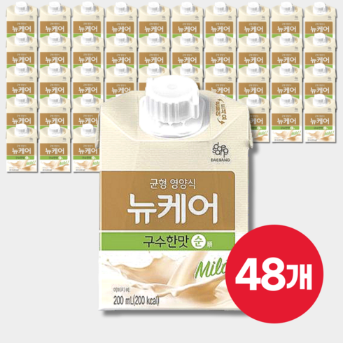 뉴케어 구수한맛 순 균형영양식, 48개, 200ml