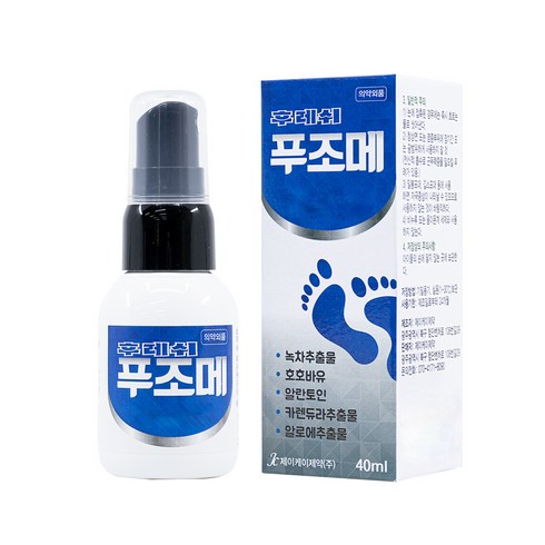 푸조메 풋스프레이, 40ml, 1개