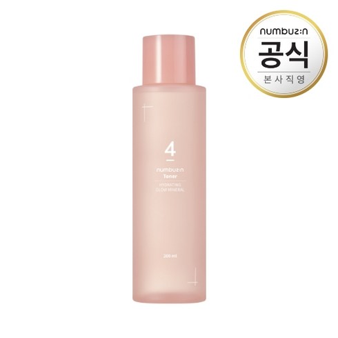 4번 메이크업 찰떡 미네랄 토너, 200ml, 1개