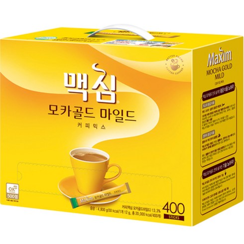 2023년 가성비 최고 맥심모카골드400 - 동서 맥심 모카골드 커피믹스 400T, 상세페이지 참조, 상세페이지 참조