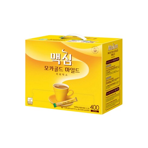 맥심 모카골드 마일드 커피 믹스, 12g, 400개입, 1개