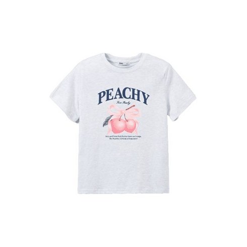 spao - 정품인증- 스파오 (리본) PEACHY 반팔티_SPRPE37G56147312