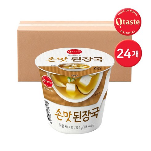 오테이스트 손맛 된장국, 5.9g, 24개