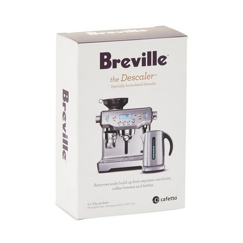 브레빌 커피머신 디스케일 가루 파우더 석회질제거 25g 4봉지 / Breville the Descaler (4 x 25g)