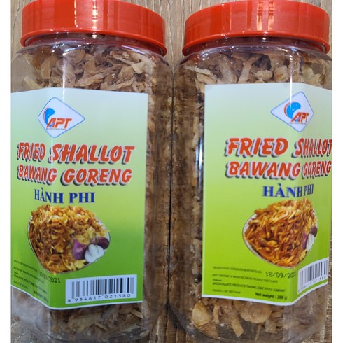 베트남 바왕고랭 양파튀김 후라이드 샬롯 어니언 패트 200G X 1EA, 1개