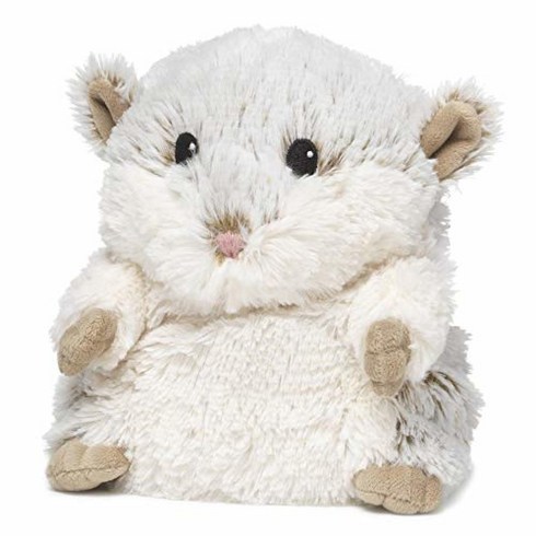 Hamster Warmies - 아늑한 플러시 온열 라벤더 향 봉제 동물 인형, 1 Count (Pack of 1)