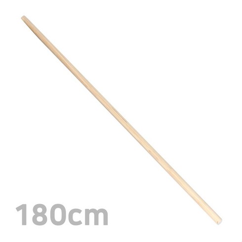 스트레칭봉 - 180cm 국산 스트레칭봉 l 목봉 나무 홈 필라테스 요가 스틱 홈트 스트레칭바 운동봉, 1개