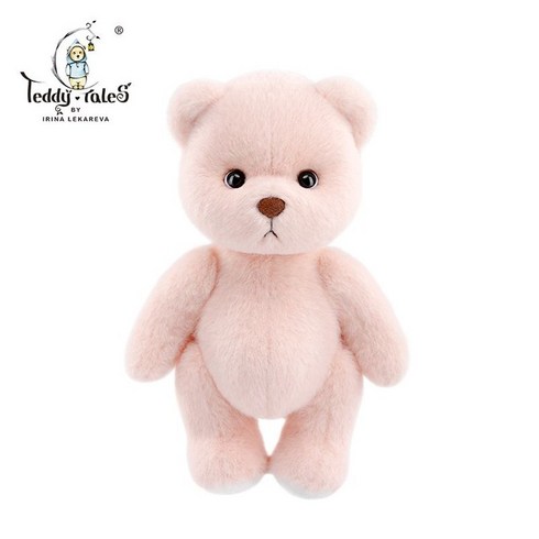 테디 테일즈 레나 베어 정품 20CM 애착 인형 곰 인형 봉제 생일 선물, 기본S (약 20cm), 베이비 핑크 트럼펫 베어