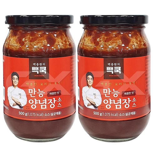 더본 백종원의 만능 양념장 소스 500g 2개~~, 2개, 상세페이지 참조, 상세페이지 참조