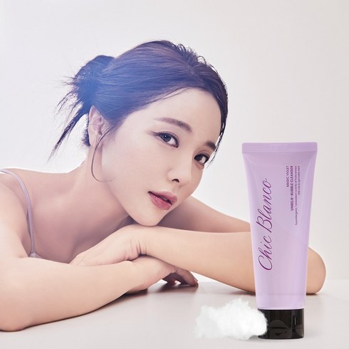 시크블랑코 매직바이올렛 약산성 클렌징폼 순한 폼클렌징, 2개, 100ml