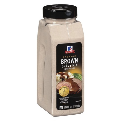 그레이비소스 - 맥코믹 Premium Brown Gravy Mix, 1개, 595g