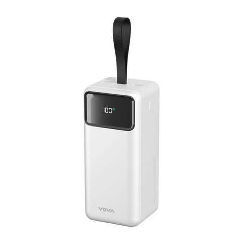 보바 고속충전 대용량 보조배터리 50000mAh 22.5W VA-150, 화이트