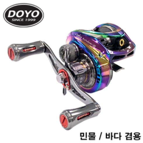 2023년 가성비 최고 도요코바4 - [도요피싱] 코바3 레인보우 (COBA-III RAINBOW), 좌핸들, 6.8:1, 일반스풀