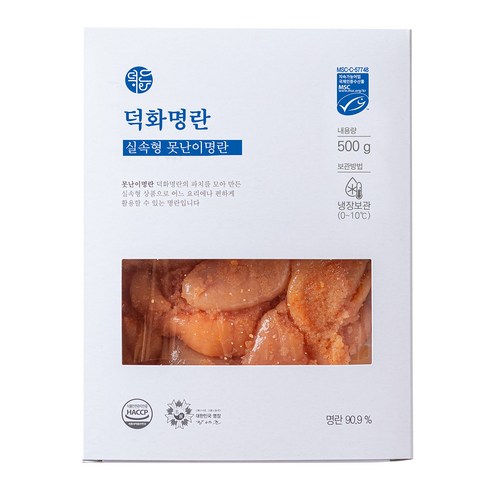 덕화 못난이 명란 500g, 1개