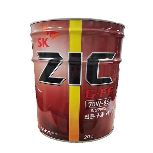 ZIC G-FF 75W85 20L, 1개, 지크 G-FF 75W85_20L